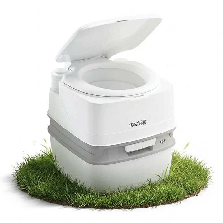Thetford 92814 Porta Potti 165 Tragbare Toilette Qube, Wei -Grau 414 x 383 x 427 mm, Normal, 9108139