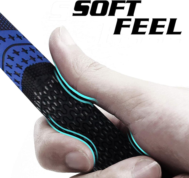 CRESTGOLF Golfgriffe Aktualisierte Multi-Compound-Golfgriffe für Golfschläger, Golf Grips Set mit 13