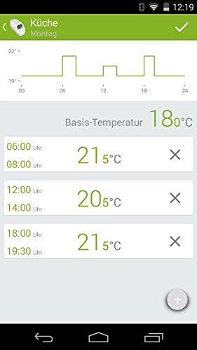 eqiva Bluetooth Smart Heizkörperthermostat,