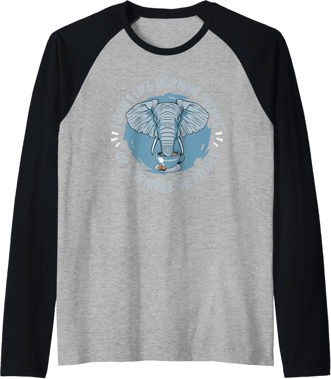 Elefant Afriika Safari Dickhäuter Elfenbein - Elefant Raglan