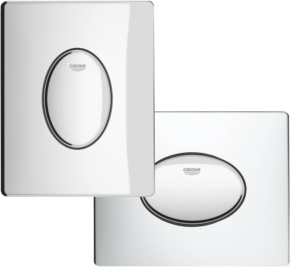 Grohe Abdeckplatte Skate Air aus ABS 156 x 197 mm, Montage, verchromt, 38564000