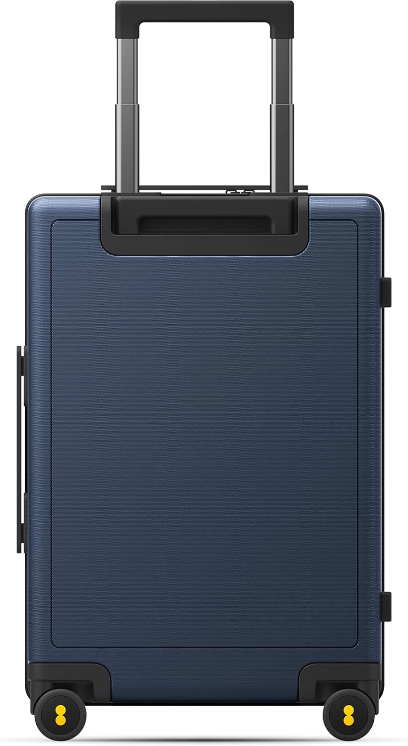 LEVEL8 Koffer Trolley, Rollkoffer Reisekoffer Hartschalen 4 Rollen, Spinner Handgepäck,TSA, 100% PC,