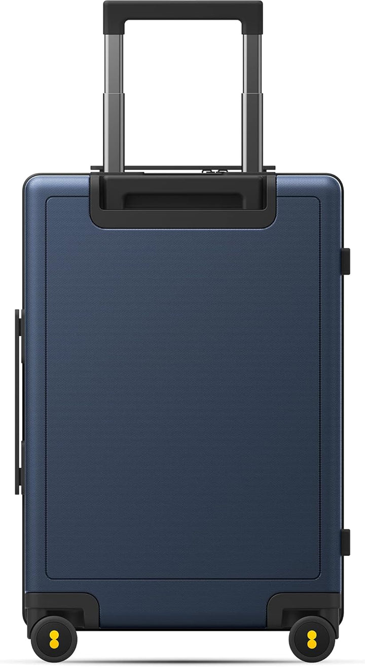 LEVEL8 Koffer Trolley, Rollkoffer Reisekoffer Hartschalen 4 Rollen, Spinner Handgepäck,TSA, 100% PC,