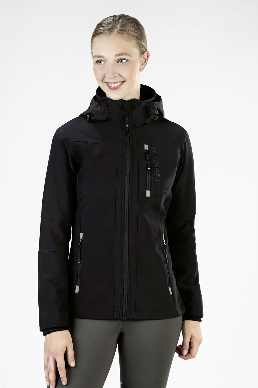 HKM Erwachsene Softshelljacke-Sport-Damen6900 dunkelblauM Hose, 6900 dunkelblau, M M DUNKELBLAU, M D