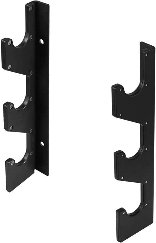 Yes4All Legierter Stahl Horizontale Wandhalterung für Langhanteln mit Schutzschicht aus UHMW-Kunstst