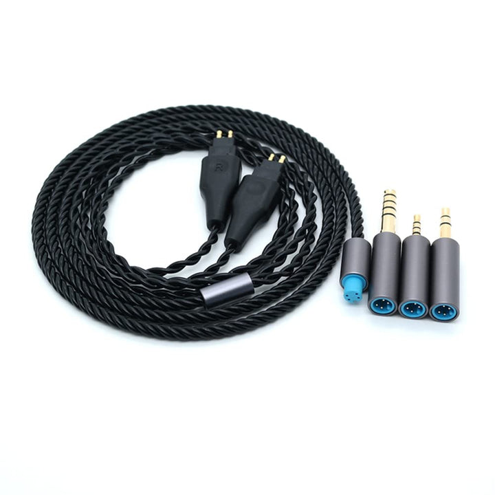 Janjunsi Upgrade Audio Kabel Ersatz Schnur Kompatibel mit Sennheiser HD580/HD650/HD660/HD600S/HD414/