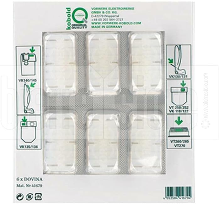 Vorwerk Original Vk 140 E Vk 150 Folletto Beutel