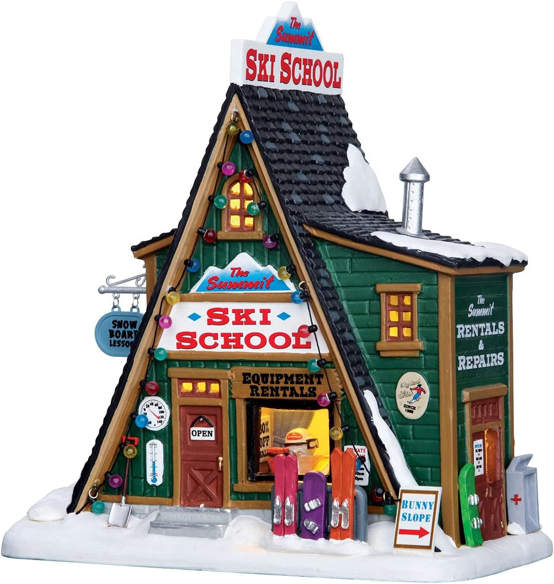 Lemax - The Summit Ski School, B/O LED