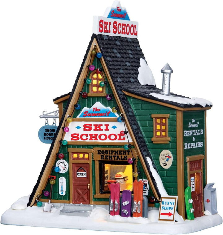 Lemax - The Summit Ski School, B/O LED