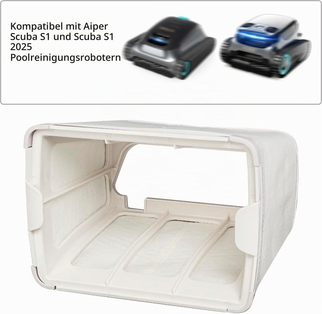 Ultrafeiner Filter für Aiper Scuba S1 und Scuba S1 2025 Roboter-Poolreiniger