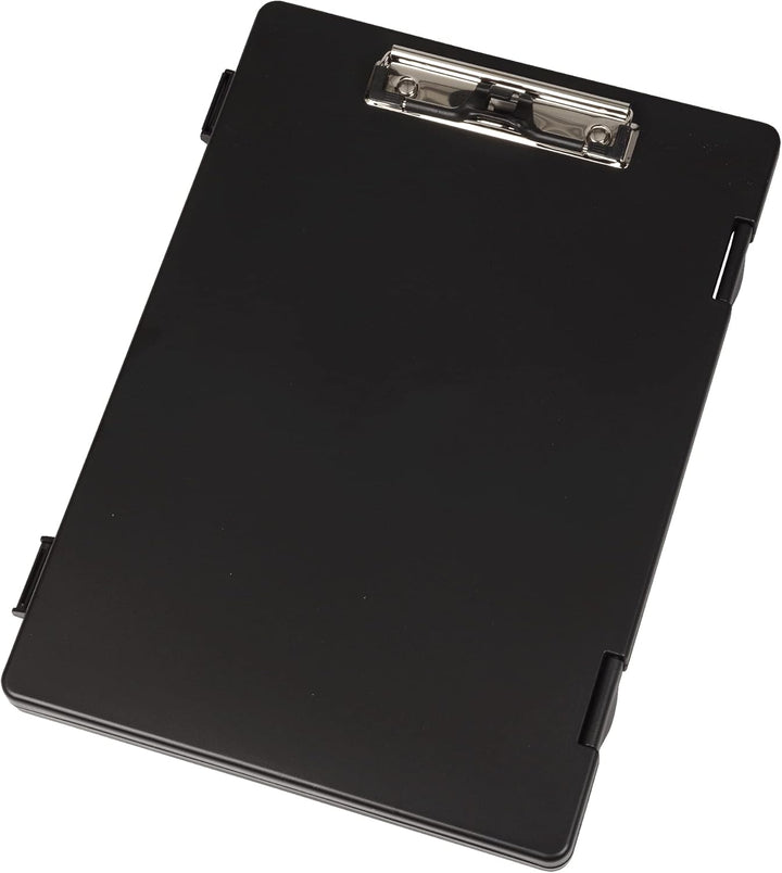WEDO 575001 Klemmbrett (A4) mit Aufbewahrungsfach für Formulare, Rechner und mehr, stabile Metallkle