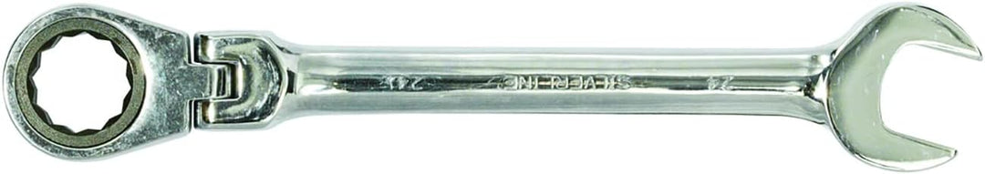 Silverline 399017 Ring-Maul-Ratschenschlüssel mit Gelenk, 14-tlg. Satz 8–24 mm