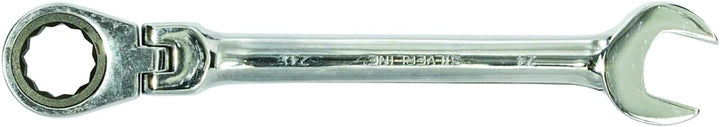 Silverline 399017 Ring-Maul-Ratschenschlüssel mit Gelenk, 14-tlg. Satz 8–24 mm