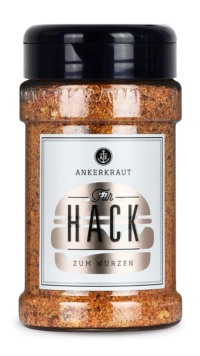 Ankerkraut 'Einfach kochen' Set, 6 Gewürz Streuer im Bundle, für Geflügel, Fisch, Hack, Gemüse, Scha