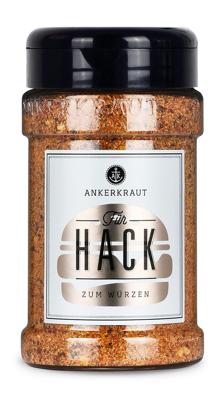 Ankerkraut 'Einfach kochen' Set, 6 Gewürz Streuer im Bundle, für Geflügel, Fisch, Hack, Gemüse, Scha