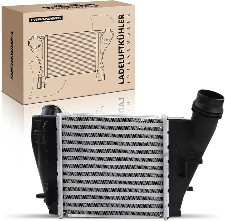 Frankberg Ladeluftkühler Turbokühler Kompatibel mit A6 4F2 4F5 4FH C6 2.7L 3.0L Diesel 2004-2011 Rep