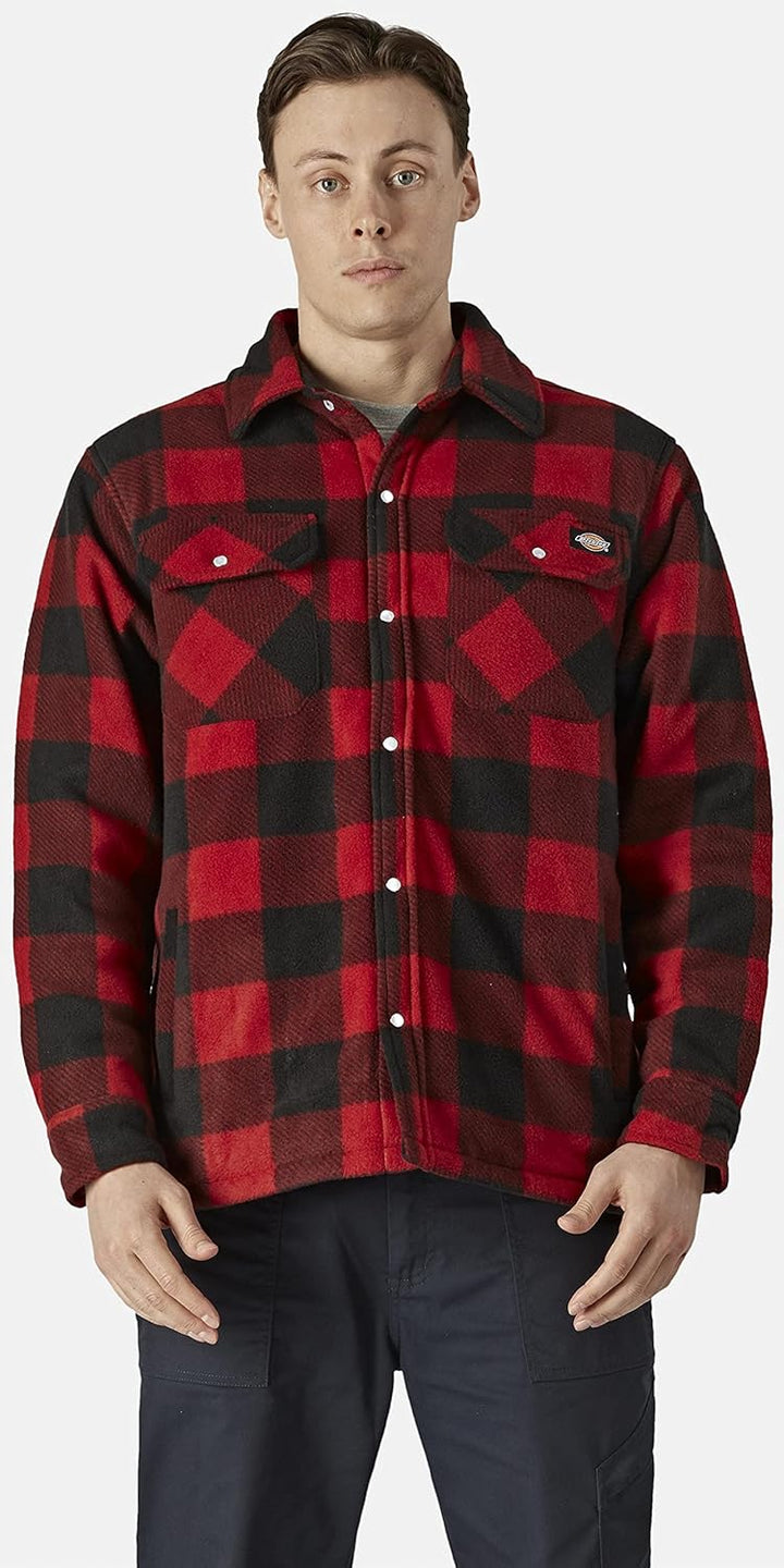 Dickies Damen Oberbekleidung, Regulär, Polyester, Rot, XL Rot XL, Rot XL