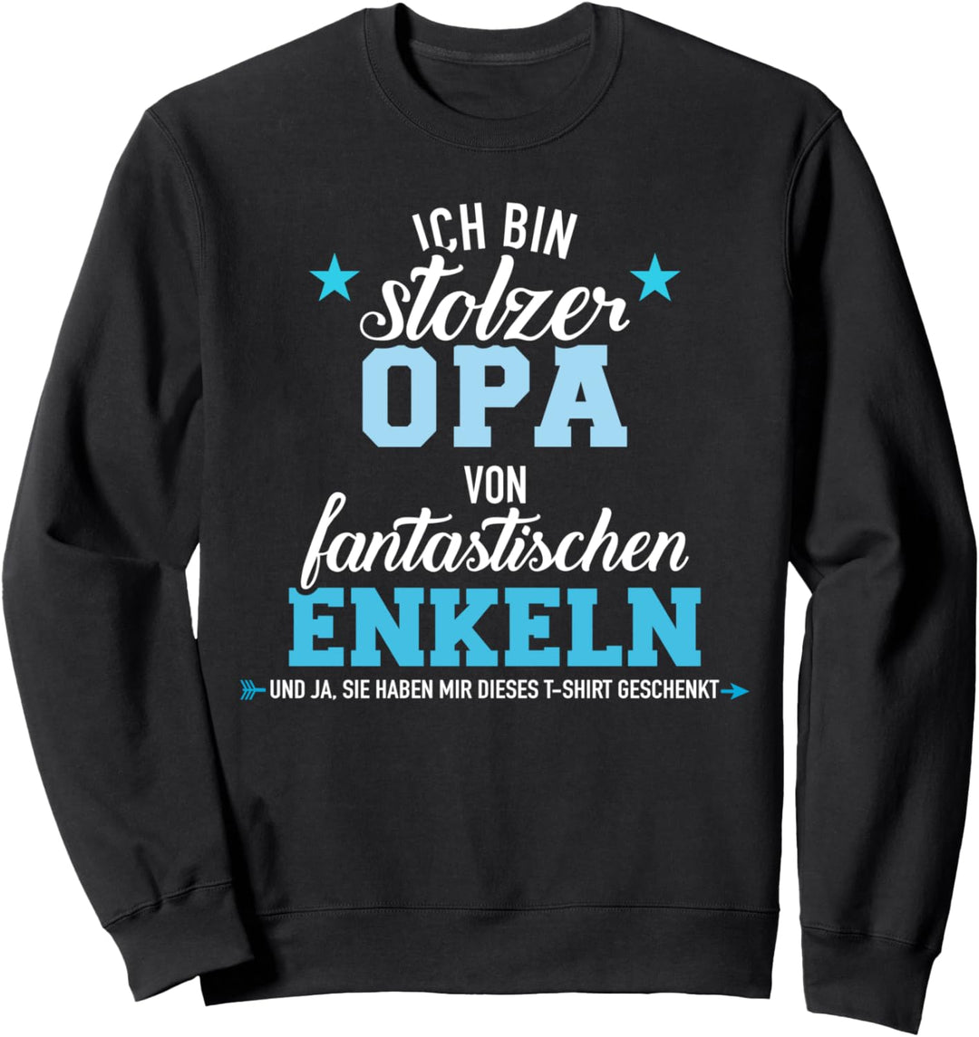 Stolzer Opa von fantastischen Enkeln von Enkelkindern Sweatshirt
