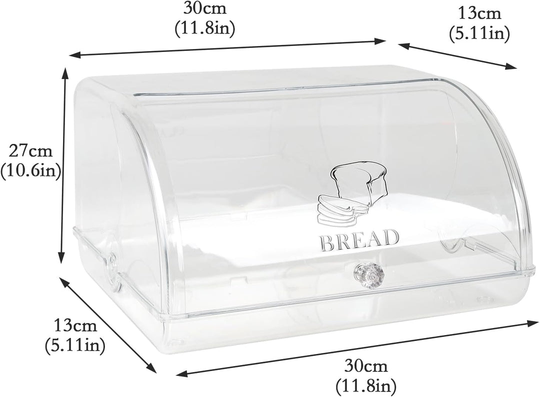 Brotkästen Mit Deckel Brotbox Brot Brottopf Zum Aufbewahren Toastbrot Durchsichtig Aufbewahrungsbox