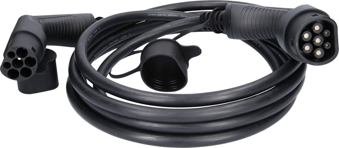 KS Tools 117.7190 efuturo link EV-Ladekabel Typ 2 | 22 kW | 400 V dreiphasig 32A | Typ 2 auf Typ 2 |