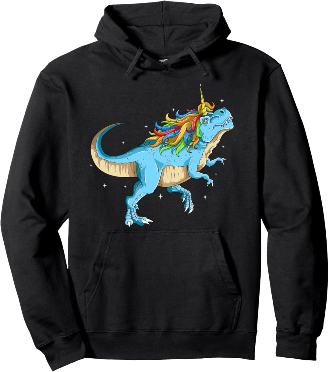 Trex Tyrannosaurus Dino - Unicorn Einhorn T-Rex Pullover Hoodie