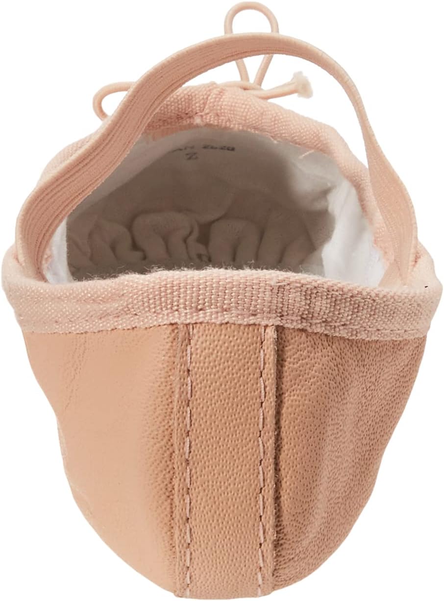 Bloch Dance Girl's Dansoft Full Sole Leather Ballet Slipper/Shoe, Pink, 7.5 X-Wide Toddler