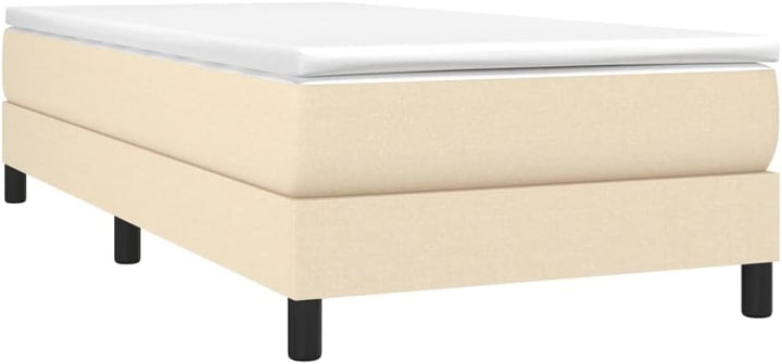 vidaXL Boxspringbett, Bettgestell mit Lattenrost, Bett Polsterbett mit Stützbeinen, Einzelbett Schla