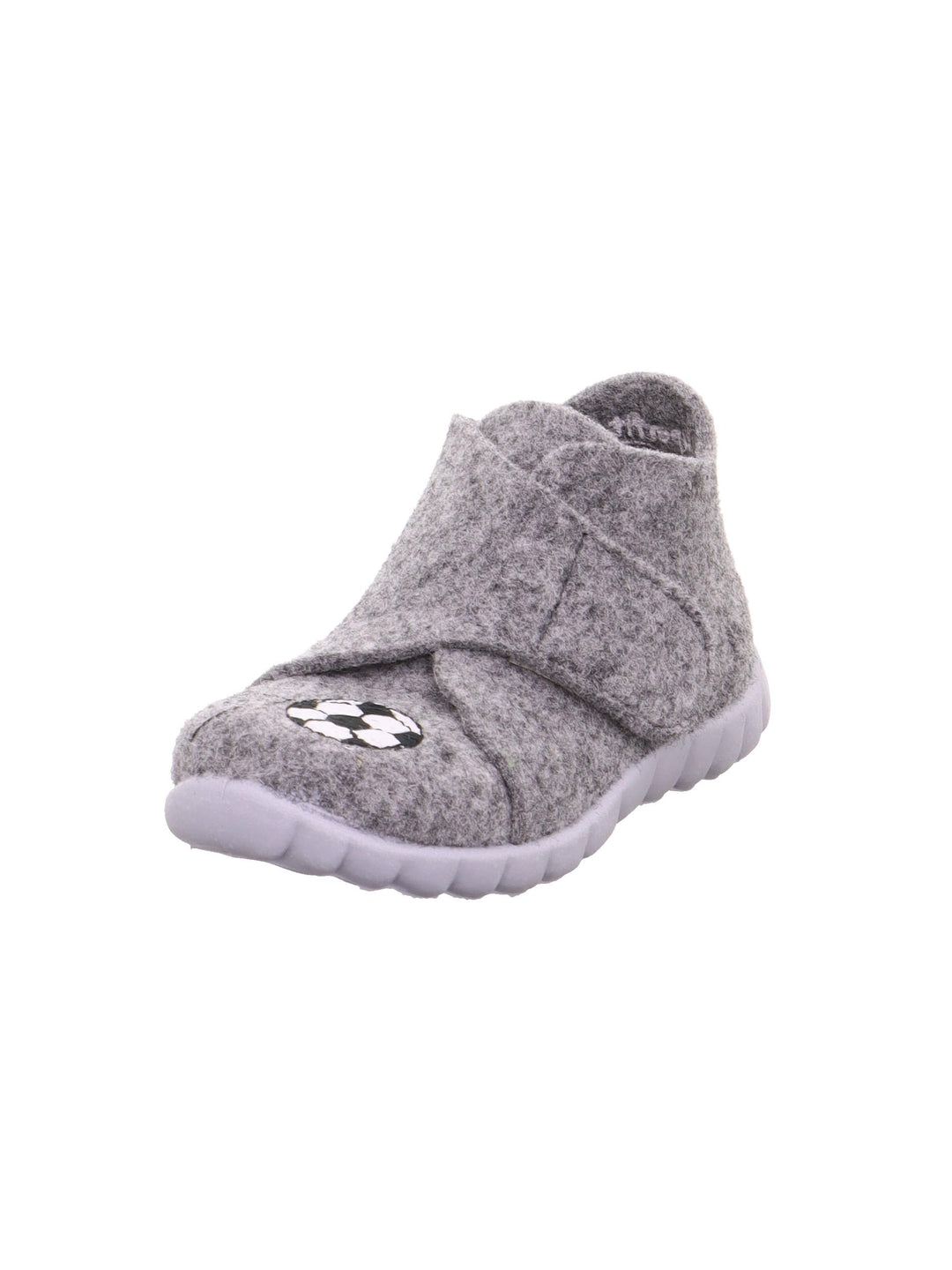 Superfit Jungen Happy WollfilzHausschuh 26 EU Grau 2020, 26 EU Grau 2020