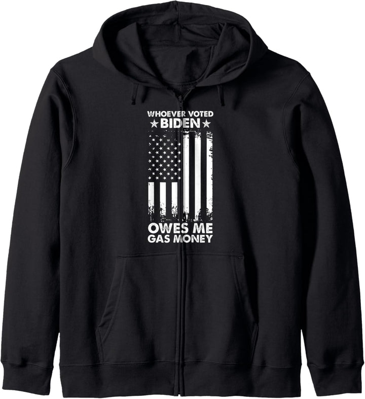 Wer Joe Biden Owes Me Gas Money gewählt hat Kapuzenjacke
