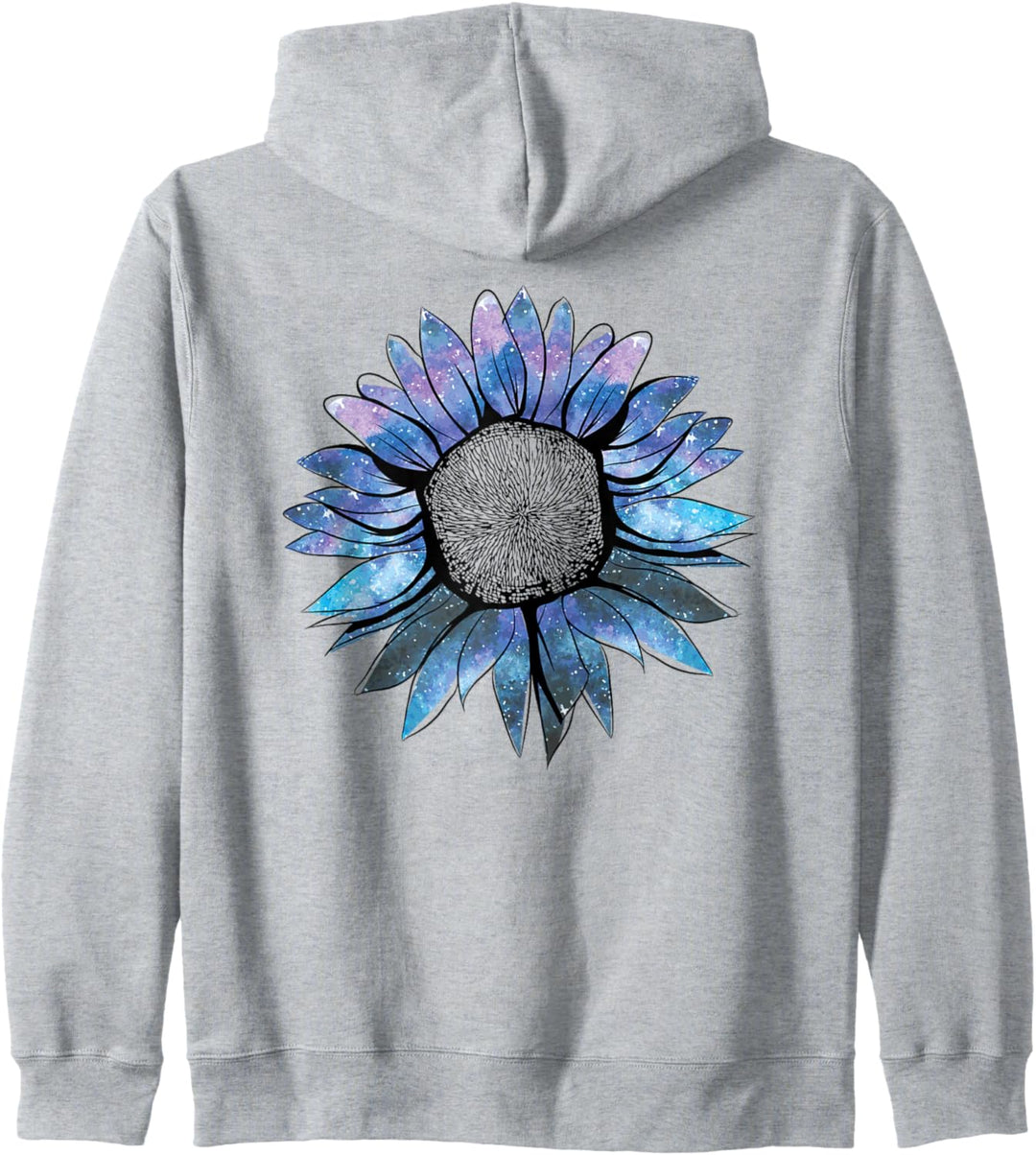 Sonnenblume Weltraum Milchstrasse Galaxie Universum Blume Kapuzenjacke
