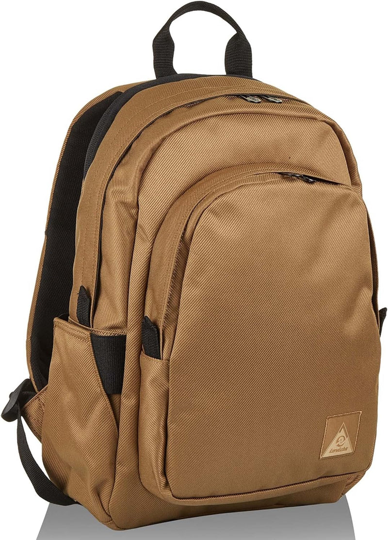 Invicta Round Backpack Geräumiger Rucksack, praktisch & unisex, mit Laptopfach für Uni, Arbeit, Reis