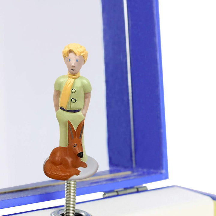 Trousselier 6291230 Schmuckkästchen für Kinder, Der kleine Prinz, Spieluhr mit Musik und tanzender F