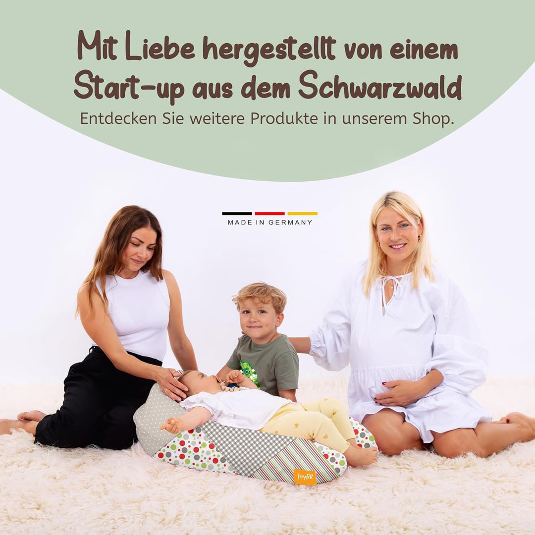 joyfill Stillkissen I Von Hebammen Getestet I XXL Schwangerschaftskissen &amp; Seitenschläferkissen I La