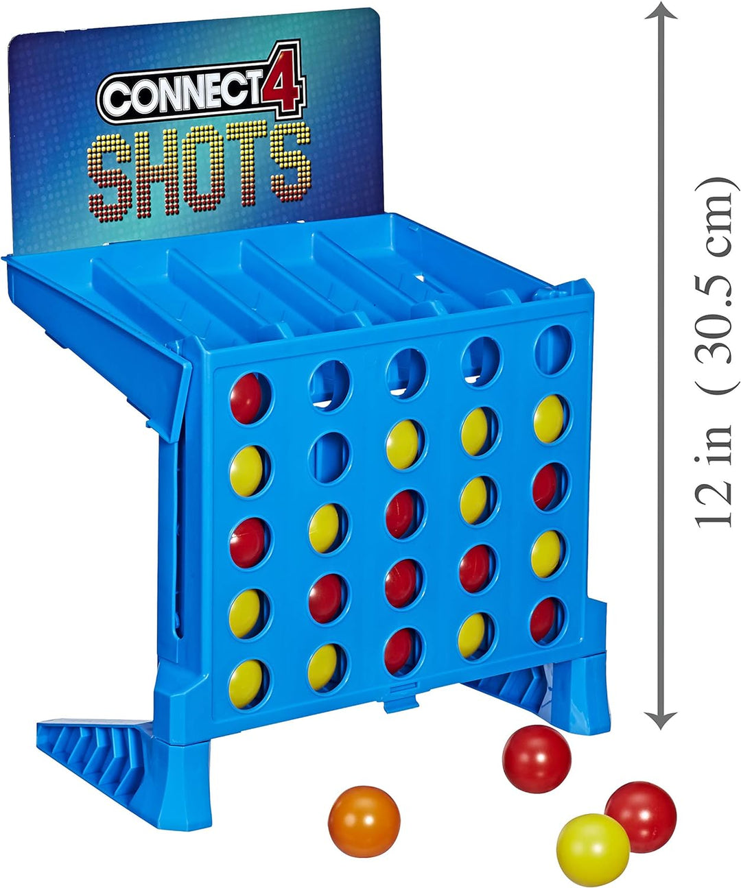 Hasbro E3578100 4 gewinnt Action, temporeiches Kinderspiel, 4 gewinnt Action