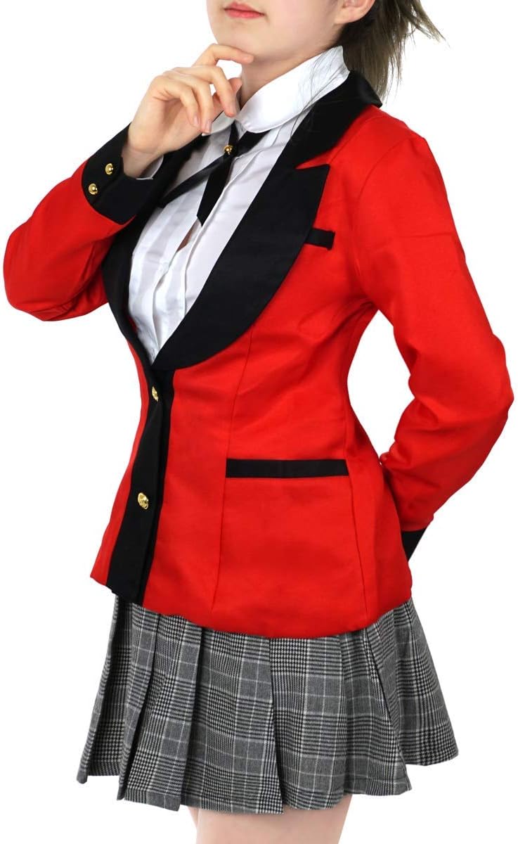 CoolChange Hyakkaou Schuluniform von Yumeko Jabami | Cosplay Kostüm für Kakegurui Fans | Grösse: L L