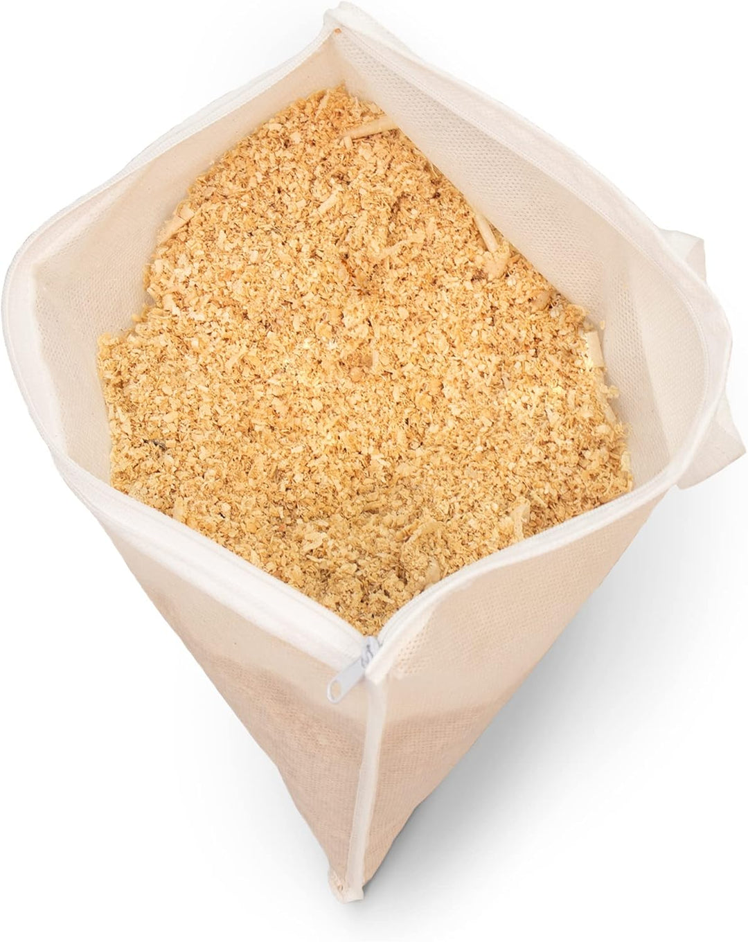 ZIRBELINO Sauna-Zirbenkissen mit Henkel - 20x30cm - SPEZIAL-FÜLLUNG mit sehr harzreichen Zirbenspäne