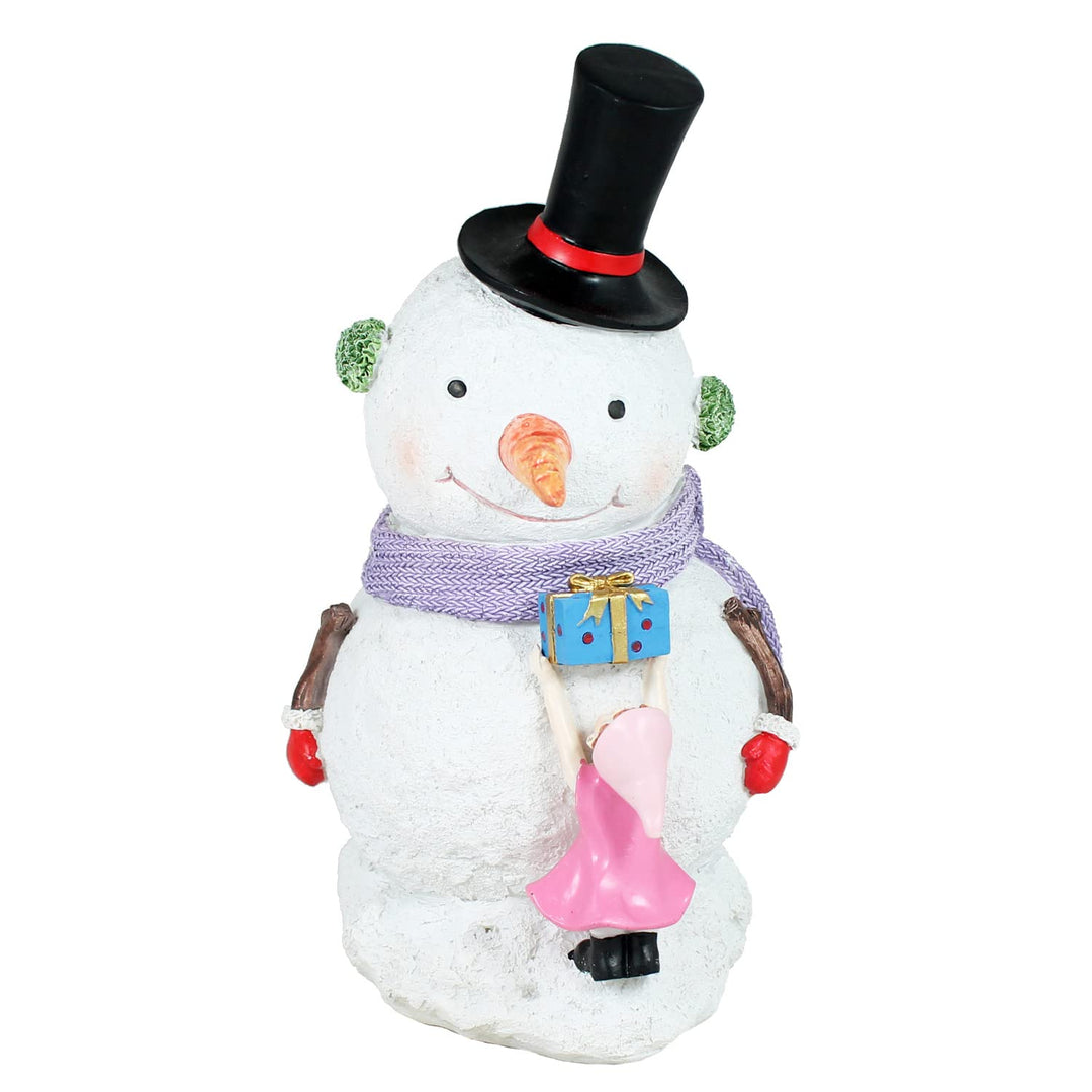 colourliving Schneemann Figuren Weihnachtsfiguren für draussen Schneemann Deko versch. Motive Outdoo