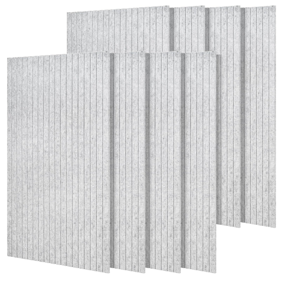 Youyijia 8 Stücke Akustikpaneele selbstklebend, 120x60x0.9cm, Schalldämmung Schallschutz wand Schall