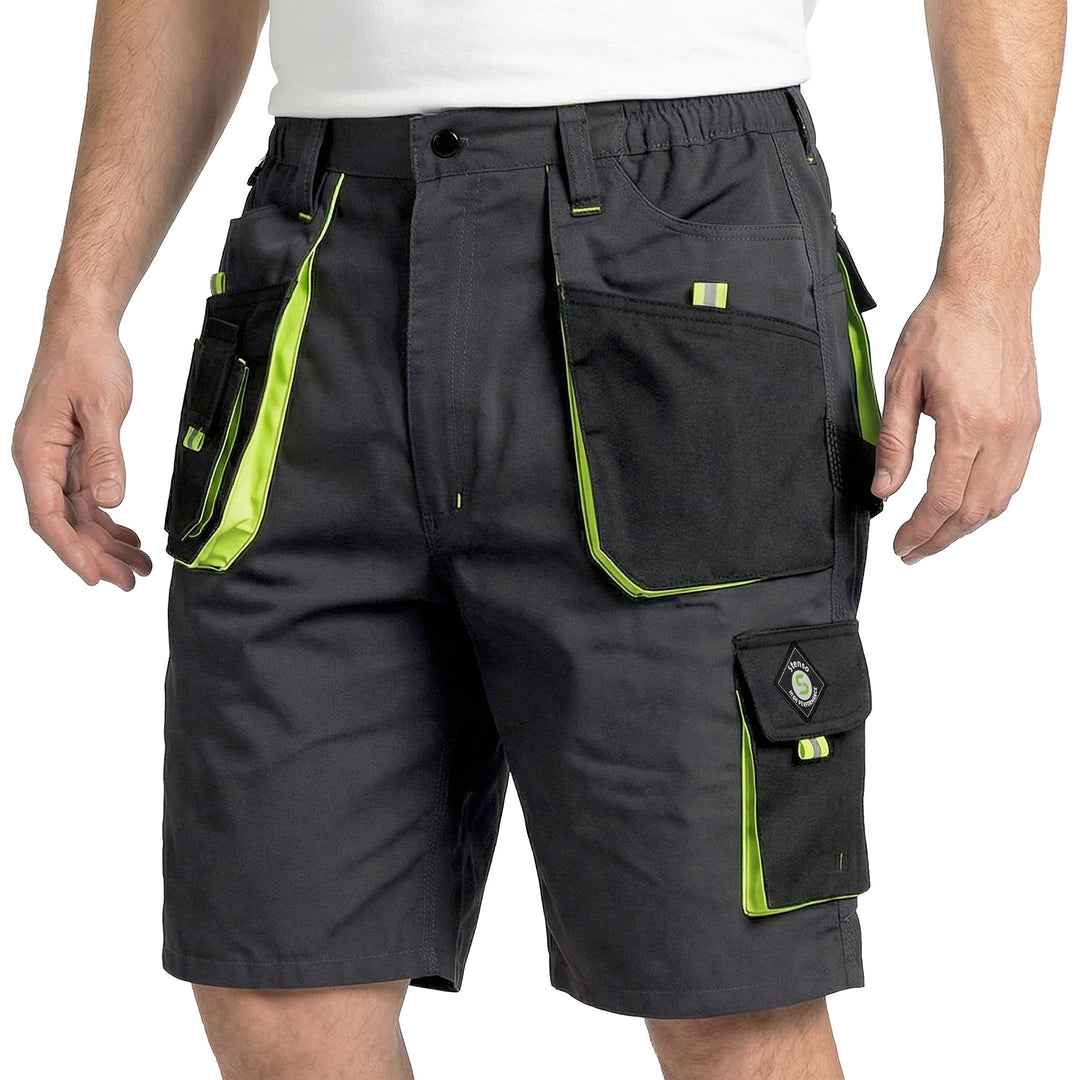Emerton Arbeitsshorts - Kurze Arbeitshose Herren - Kurze Arbeitshosen Herren - Herren Cargohose Kurz