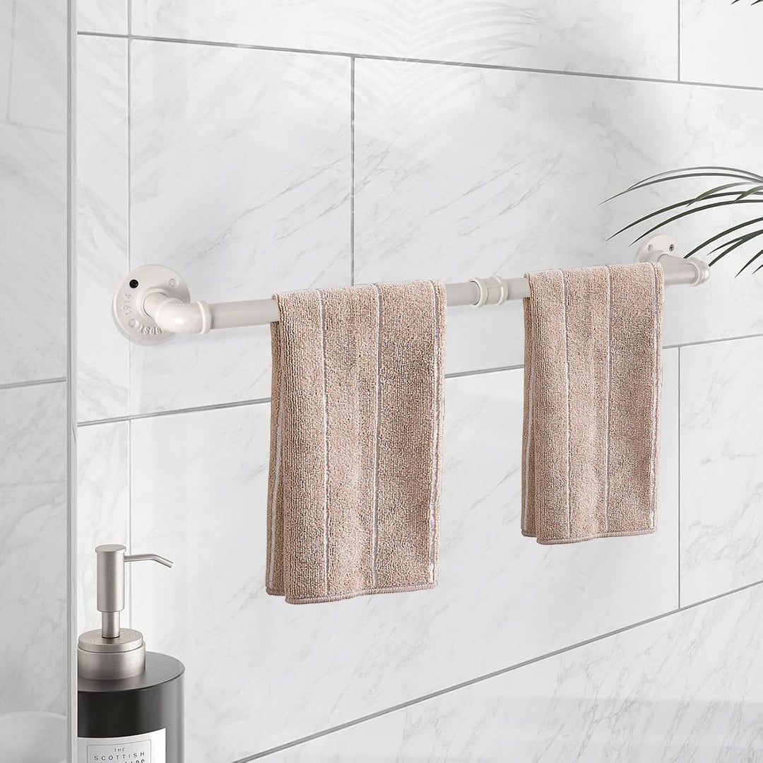 LINKPIPES Rohr Handtuch Bar Wand befestigte industrielle Handtuch Rack Halter Rustikale Heavy Duty B