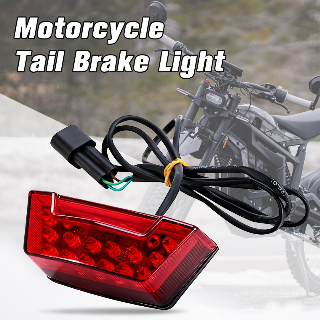 Runfarr Motorrad-Bremsrückleuchten, Rückleuchten, Lampen, DRL-Licht für Talaria Sting Talariasting M