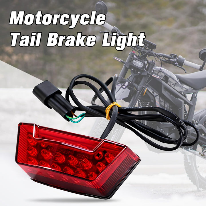 Runfarr Motorrad-Bremsrückleuchten, Rückleuchten, Lampen, DRL-Licht für Talaria Sting Talariasting M