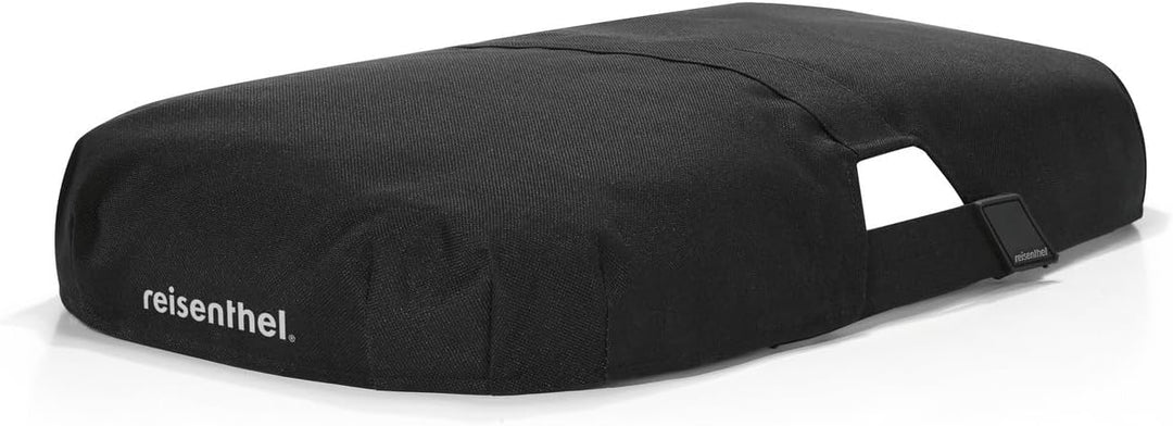 Reisenthel Set carrybag frame leo macchiato mit Cover black Stabiler Einkaufskorb mit praktischer In