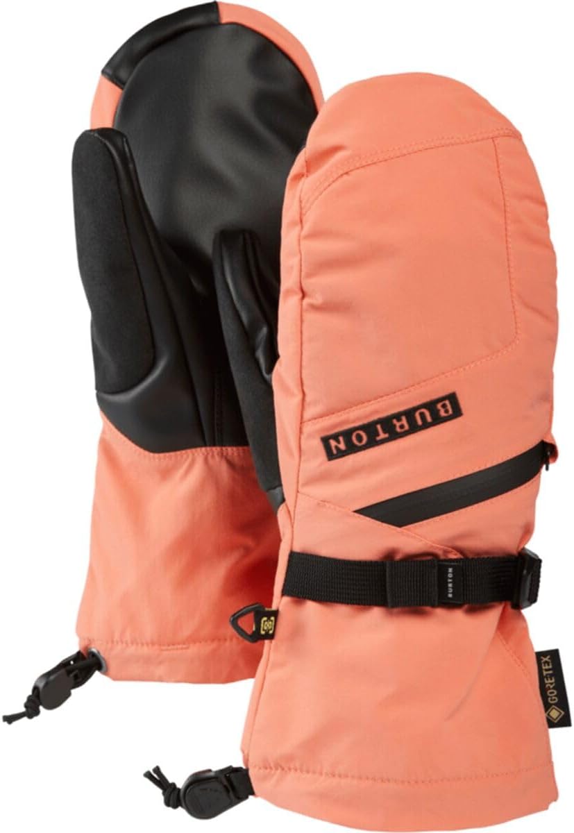 Burton Damen Gore-tex Fäustlinge für kaltes Wetter XL Peach Echo, XL Peach Echo