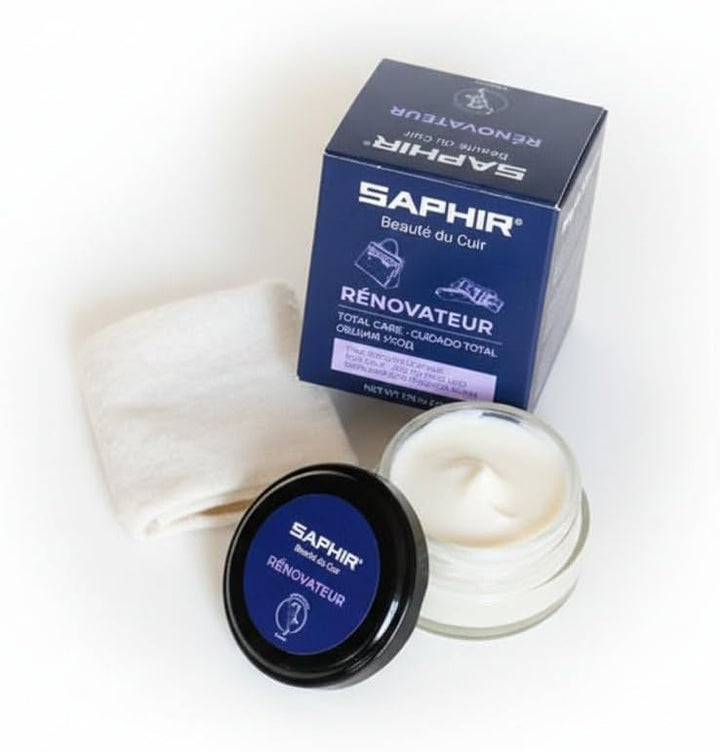 Saphir Erneuerer 50ml Glas mit Poliertuch