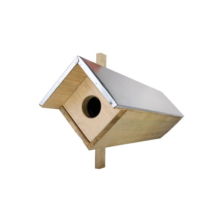 Esschert Design NK44 52 x 81 x 31 cm, Eule, aus Holz, Braun