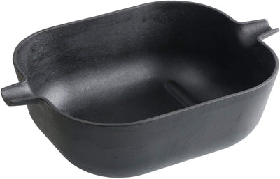 tepro Grillzubehör Guss-Wok-Einleger für das Rost-in-Rost-System eckig, ca. 23,7 x 28 cm Guss Wok ec