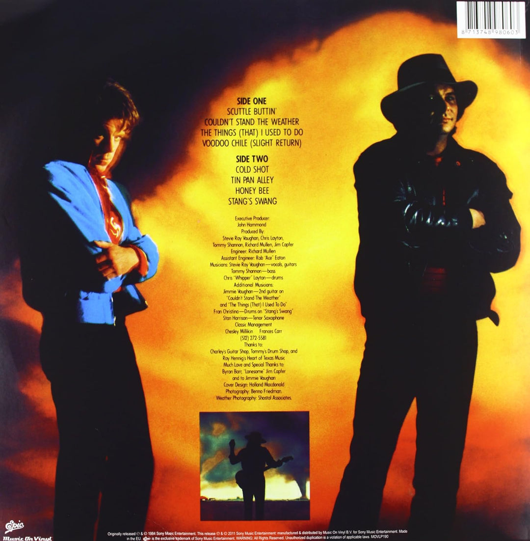 Couldn'T Stand the Weather, Vinyl