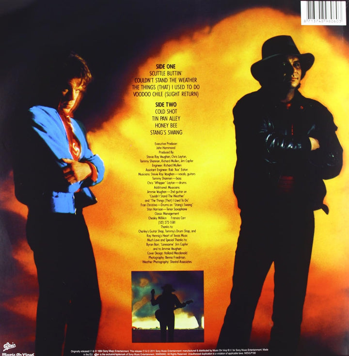 Couldn'T Stand the Weather, Vinyl