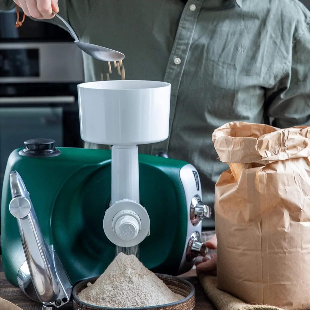 Ankarsrum Getreide- und Kaffeemühle - Vielseitiges Küchengerät für frisch gemahlenes Getreide und ar